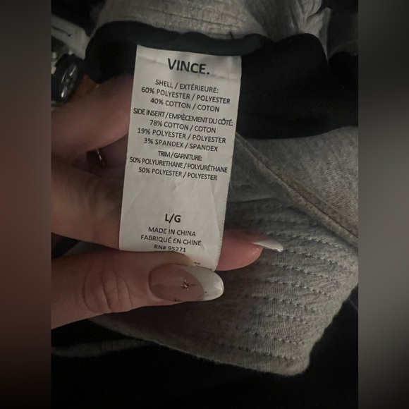 Vince Camuto Outerwear Shell Vest (Grey and Black) - Picture 7 of 7